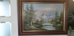 W norwood  schilderij erg mooi. Binnenmaat89 cm bij 59 cm., Ophalen
