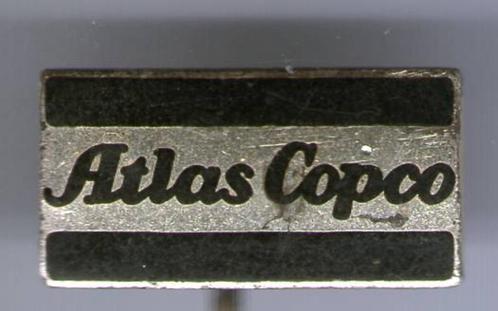 Atlas Copco dieselmotoren zilverkleurig speldje ( H_049 ), Verzamelen, Speldjes, Pins en Buttons, Nieuw, Speldje of Pin, Transport