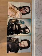 Marilyn Manson posters 3x, Rechthoekig Staand, Verzenden, Zo goed als nieuw, Canvas of Doek