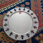Alessi schaal, dienblad, onderbord, rvs, groot, 40 cm, Ophalen of Verzenden, Zo goed als nieuw, Rond, Overige materialen