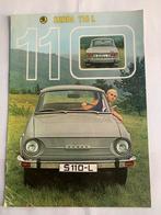 Skoda 110 L Auto Folder, Ophalen of Verzenden, Gelezen, Overige merken
