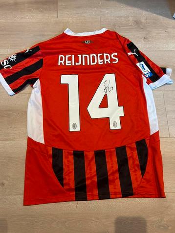 Gesigneerd shirt Tijjani Reinders AC milan beschikbaar voor biedingen
