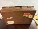 Oude vintage koffer retro, Overige materialen, Gebruikt, Slot, 35 tot 45 cm