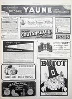 6 bladzijden vintage advertenties reclames uit 1925-1926, Verzenden, Gebruikt, Overige typen