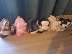 De bonte beestenbal knuffel collectie 6 knuffels, Ophalen, Nieuw, Overige typen