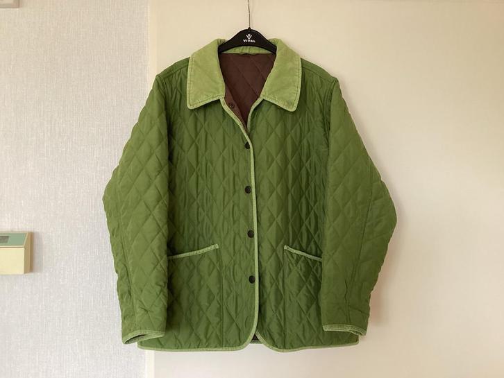 John Partridge Jasje XL - Groen, Kleding | Dames, Jassen | Winter, Zo goed als nieuw, Maat 46/48 (XL) of groter, Groen, Ophalen of Verzenden