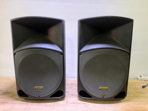 Mackie / Tapco Thump TH-15A 15 inch actieve speaker set, Audio, Tv en Foto, Luidsprekers, Gebruikt, Overige typen, 120 watt of meer