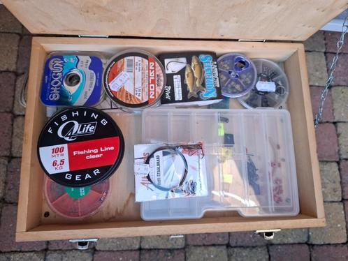 Te koop: complete zoetwater visuitrusting, Watersport en Boten, Hengelsport | Algemeen, Gebruikt, Overige typen, Ophalen