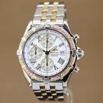 Breitling Crosswind Goud/Staal Diamant D13355, Staal, Gebruikt, Breitling, Polshorloge