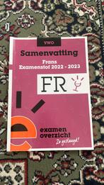 Samenvatting VWO Frans 2022-2023, Ophalen of Verzenden, Zo goed als nieuw, Overige niveaus