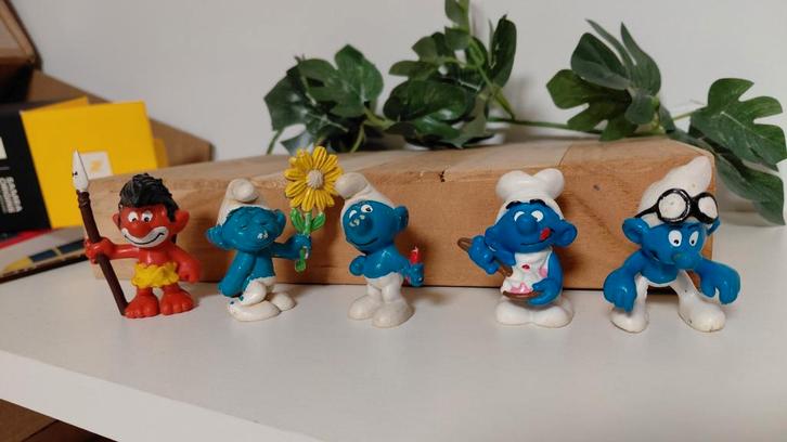 Schleich smurfen, Verzamelen, Smurfen, Zo goed als nieuw, Verschillende Smurfen, Ophalen of Verzenden