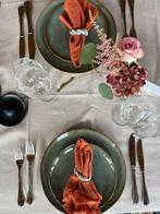 55x servetringen voor bruiloft of diner tafeldecoratie, Ophalen of Verzenden, Nieuw, Overige materialen, Los bestek