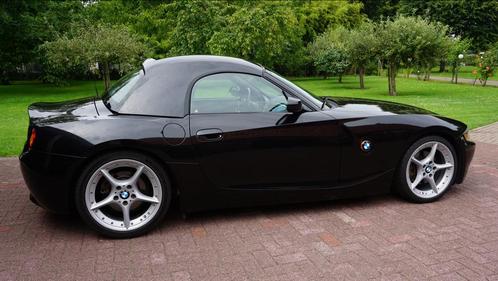 BMW Z4 3.0 I Roadster 2003 Zwart, Auto's, BMW, Z4, ABS, Airbags, Airconditioning, Alarm, Android Auto, Apple Carplay, Bluetooth