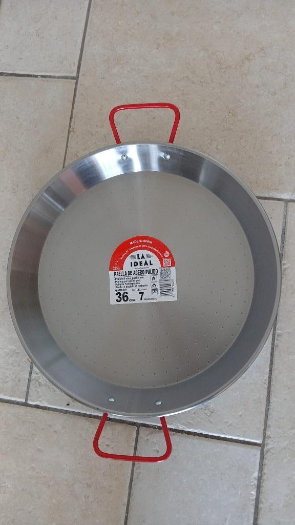 paellapan nieuw, Huis en Inrichting, Keuken | Potten en Pannen, Nieuw, Koekenpan of Braadpan, Rvs, Inductieplaat, Keramische plaat