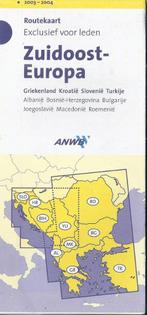 C230 plattegrond zuidoost europa 2003/2004, Gelezen, Landkaart, 1800 tot 2000, Europa Overig