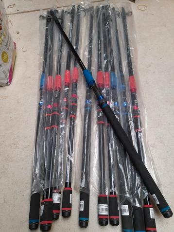 12 telescoop werphengels 3.90m 15gram beschikbaar voor biedingen