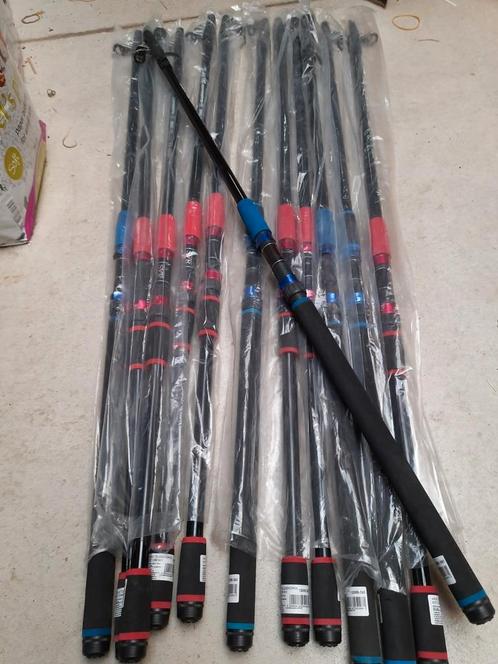 12 telescoop werphengels 3.90m 15gram, Watersport en Boten, Hengelsport | Witvissen, Nieuw, Werphengel, Ophalen of Verzenden