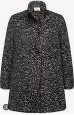 Nieuw! Only Carmakoma wollen winterjas. 42/44, Kleding | Dames, Jassen | Winter, Ophalen of Verzenden, Nieuw, Maat 42/44 (L), Zwart