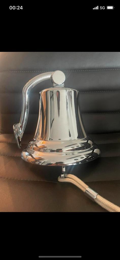 scheepsbel, Watersport en Boten, Accessoires en Onderhoud, Zo goed als nieuw, Ophalen of Verzenden