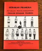 Gids Padvinders Uniformen Indonesië 1990 scouting, Verzamelen, Scouting, Verzenden, Zo goed als nieuw, Boek of Tijdschrift