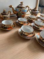 Japans satsuma porselein servies, Ophalen of Verzenden