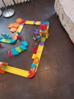 VTech spoorlijn, 3 ToetToet treinen, alles werkt, Ophalen of Verzenden, Zo goed als nieuw