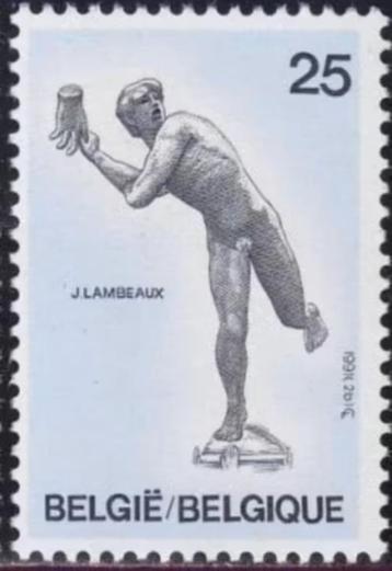 België 1991 - OBP 2400-2401 - Sculpturen uit de 19e eeuw beschikbaar voor biedingen