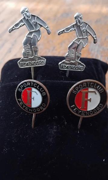 Feyenoord Speldjes - Set van 4 beschikbaar voor biedingen