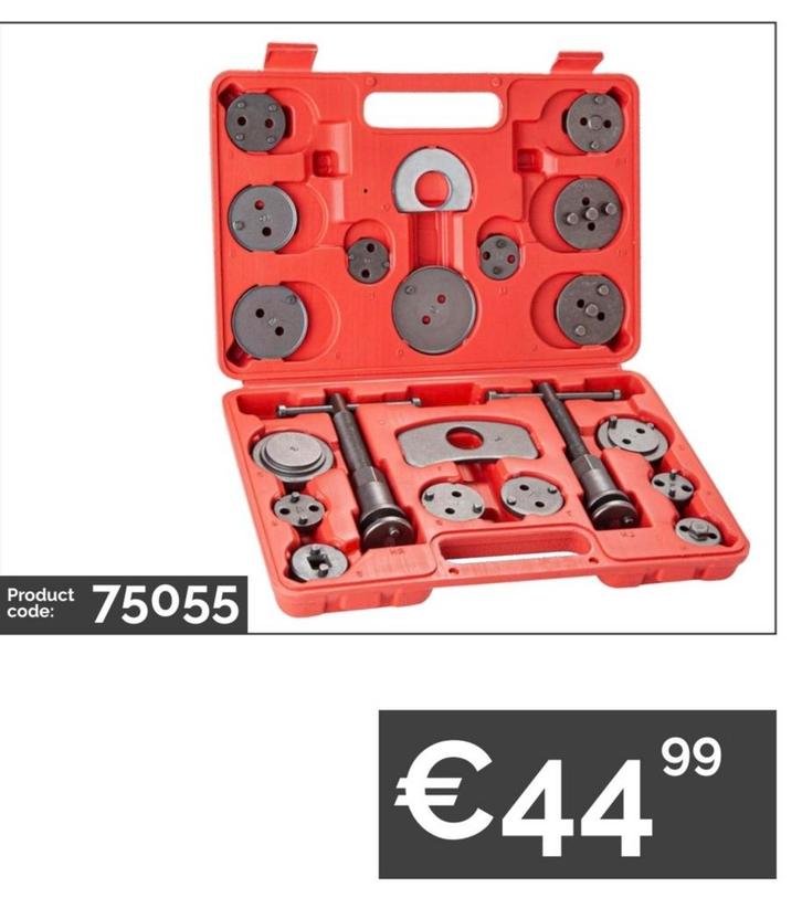 Remklauw Terugstelset - 24 Delig nieuw, Auto diversen, Autogereedschap, Nieuw, Ophalen of Verzenden