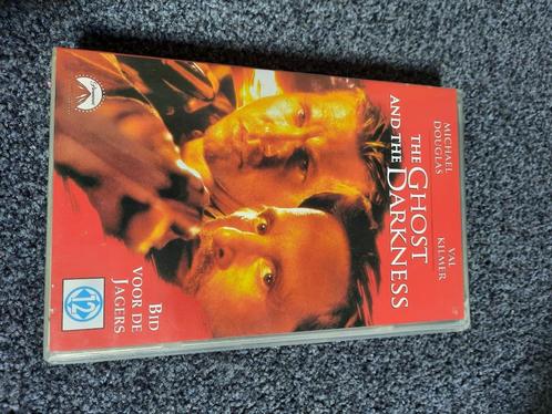 THE GHOST AND THE DARKNESS! Top Avonturen Speelfilm Op VIDEO, Cd's en Dvd's, VHS | Film, Zo goed als nieuw, Actie en Avontuur