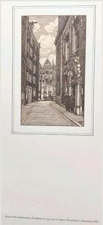 Spinhuissteeg Amsterdam - Wenckebach 1970, Antiek en Kunst, Kunst | Etsen en Gravures, Ophalen of Verzenden