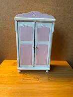 Kast met planken - hxbxd 16.3x9.2x4.5cm - hout, Ophalen of Verzenden, Zo goed als nieuw, Poppenhuis