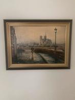 Schilderij getiteld Paris, Antiek en Kunst, Kunst | Schilderijen | Klassiek, Ophalen
