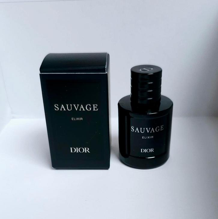 NU €17,50‼️ Dior Sauvage Elixir niche parfum miniatuur 7,5ml, Verzamelen, Parfumverzamelingen, Nieuw, Ophalen of Verzenden