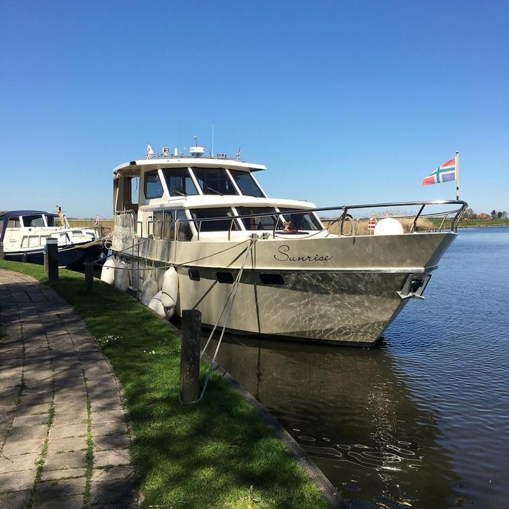 Shogun 41 Pilothouse  :    13.80 x 4.50 x 1.25 ( kruiskamp ), Watersport en Boten, Motorboten en Motorjachten, Gebruikt, Staal