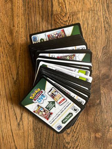 57 Pokemon tcg codes beschikbaar voor biedingen