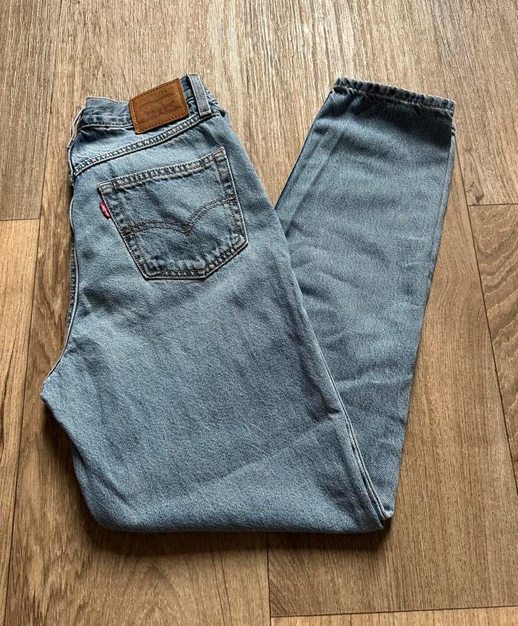 Jeans Levis 80’s mom jean W27/L30 (M/38), Kleding | Dames, Spijkerbroeken en Jeans, Gedragen, W30 - W32 (confectie 38/40), Blauw