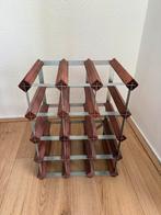 Wijnrek 12 flessen, Huis en Inrichting, Woonaccessoires | Wijnrekken, Ophalen of Verzenden, Metaal, Minder dan 50 cm, 5 tot 15 flessen