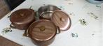 Koperen Copper-inox pannen, Huis en Inrichting, Keuken | Potten en Pannen, Ophalen of Verzenden, Gebruikt, Overige materialen