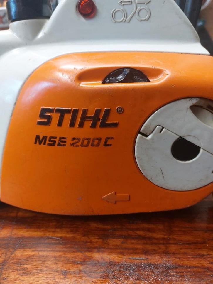 Stihl mse 200c kettingzaag 40cm, Tuin en Terras, Hand-tuingereedschap, Gebruikt, Ophalen