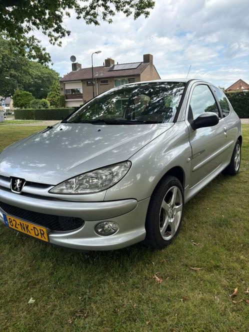 Peugeot 206 1.6 16V Quicksilver 2003 AIRCO+APK Grijs, Auto's, Peugeot, Particulier, ABS, Airbags, Airconditioning, Boordcomputer
