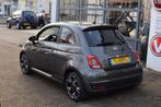 Fiat 500 80pk Turbo Sport|Automaat|Nav|Clima|PDC|16", Stof, Gebruikt, Euro 6, Origineel Nederlands