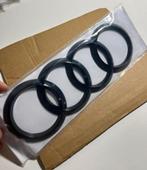 Audi logo zwart – Embleem voor achterklep, Auto diversen, Autostickers, Ophalen of Verzenden