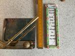 Vintage brievenstandaard met golfstick en bal, Sport en Fitness, Golf, Ophalen of Verzenden, Bal(len), Overige merken
