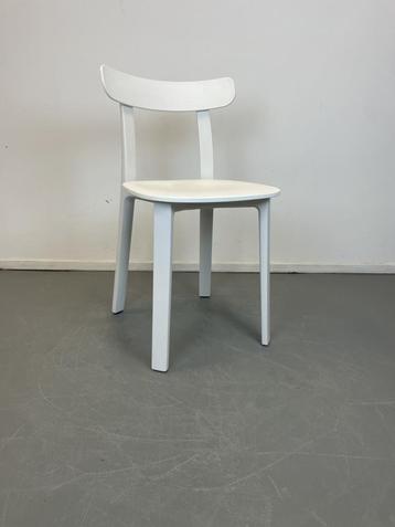 1 Vitra Jasper Morisson All Plastic chair Wit beschikbaar voor biedingen
