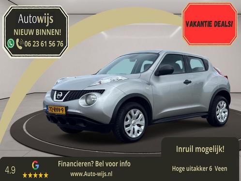 Nissan Juke 1.6 Visia Eco|Airco|NL AUTO|Goed onderhouden, Auto's, Nissan, Bedrijf, Te koop, Juke, ABS, Airbags, Airconditioning