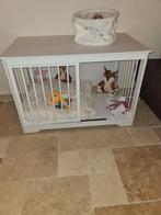 Super gave landelijke bench wit, Dieren en Toebehoren, Hondenhokken, Ophalen, Nieuw, 110 cm of meer, Minder dan 65 cm