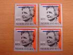 NVPH 1036 Koningin Juliana Regeringsjubileum 4x, Ophalen of Verzenden, Na 1940, Postfris