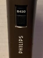 Philips B430 Condensator Microfoon - Vintage, Ophalen of Verzenden, Gebruikt, Studiomicrofoon