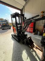 Te huur eurocomach 1.8 tonner minikraan binnendraaier